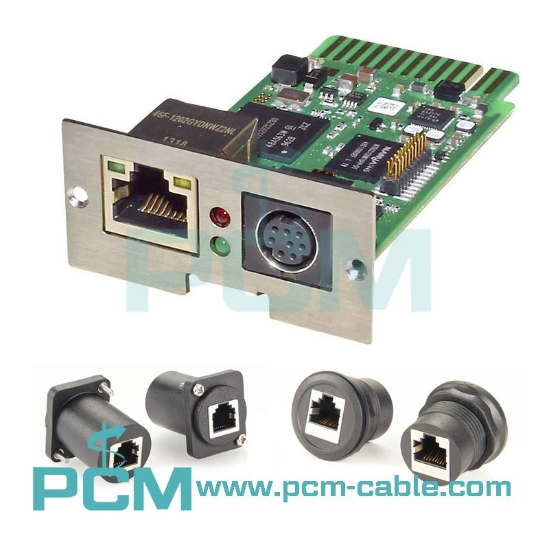 Ethernet RJ45 connector for UPS system