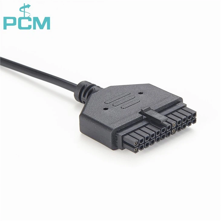 Mini-fit JR to mini-fit JR off-the-shelf (OTS) cable assembly, dual row