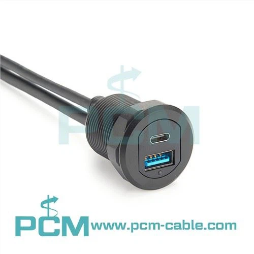 Dashboard USB3.0 A u C kejbil ta 'estensjoni