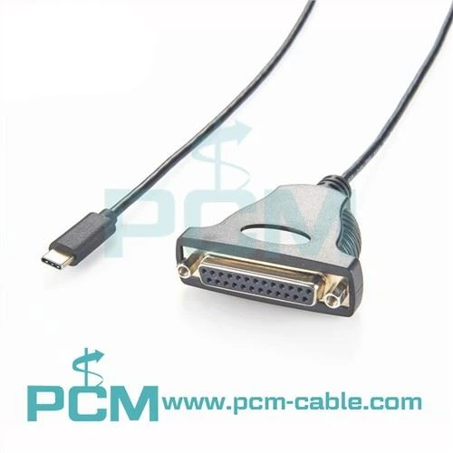 USB-C Biex DB25 Adapter Parallel