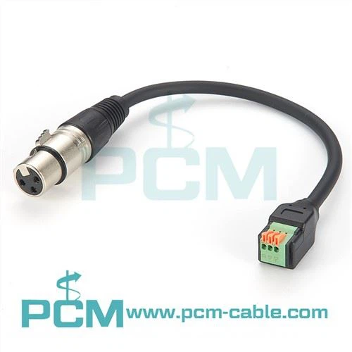 XLR-F Biex Cable Blokk Terminali