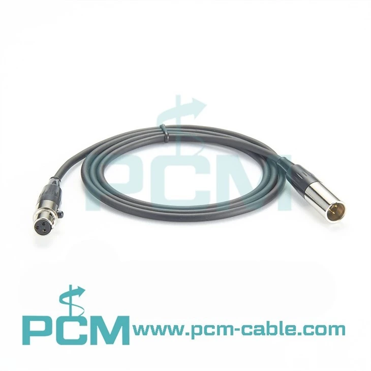 TA3 mini xlr Male To Female Cable