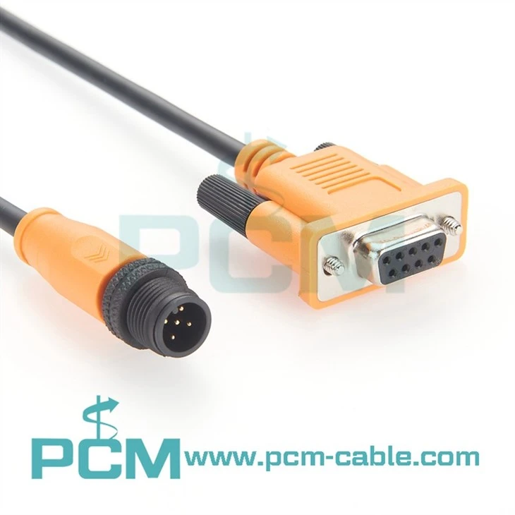DB9-M12 adapter cable cable