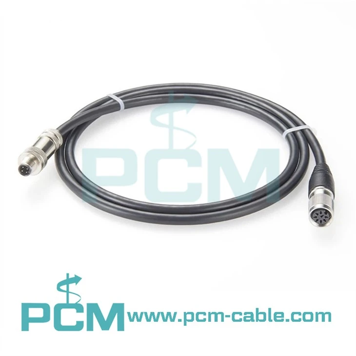 Ethernet M12 4 pin immuntat minn qabel mal-kejbil AISG RET