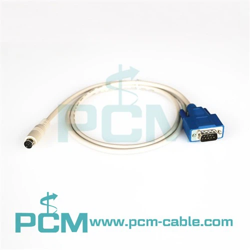 8 Pin Mini DIN Biex DB9 Male Serial Controller Cable