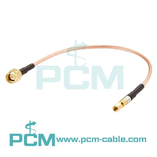 SMA Raġel għal SSMC Plug RF Cable