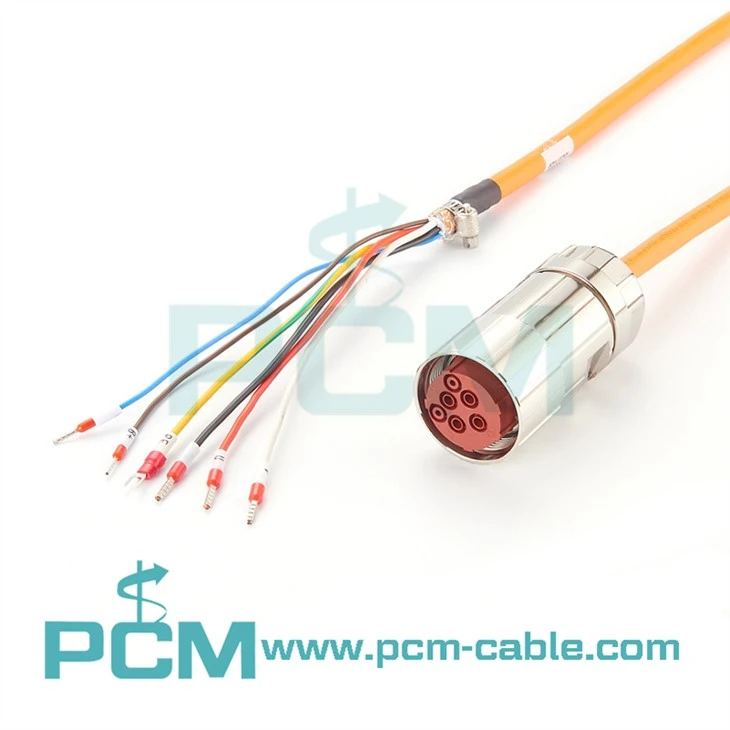 Servo Motor Cable Plug Konnettur M40 6 Pin 8 Pin