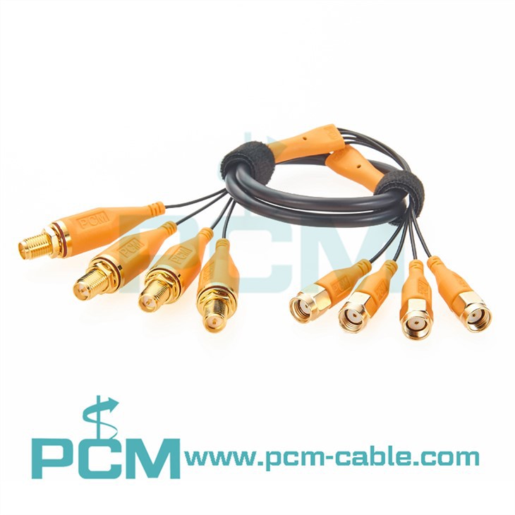 MIMO SMA Cable Assemblaġġ 4-in-1 Antenna Estensjoni Cable