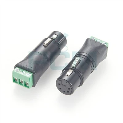 5 Pin Female XLR DMX Biex Invita Terminal Adapter