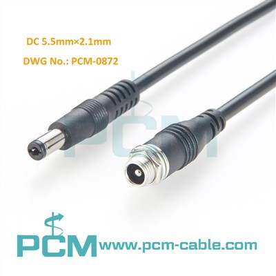 DC Panel Mount Power Cable