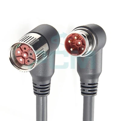 M23 Powerfast Cable Angolu Rett